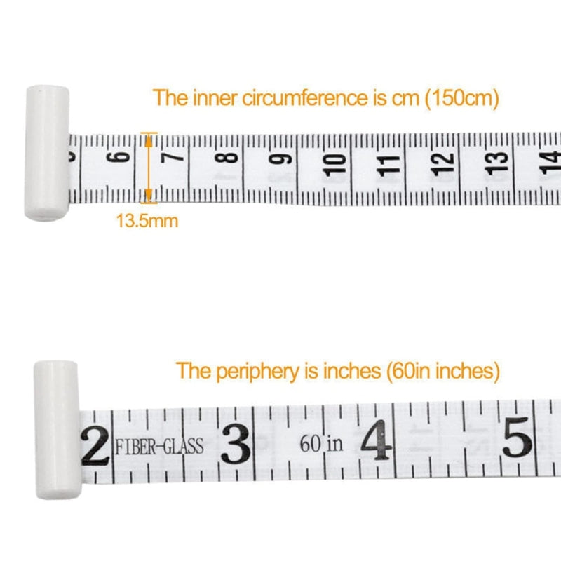 Telescopic self measurement tape 