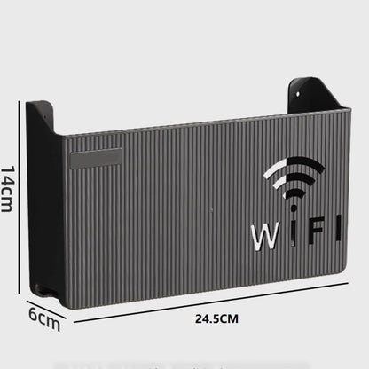 Wall-mounted wifi storage box