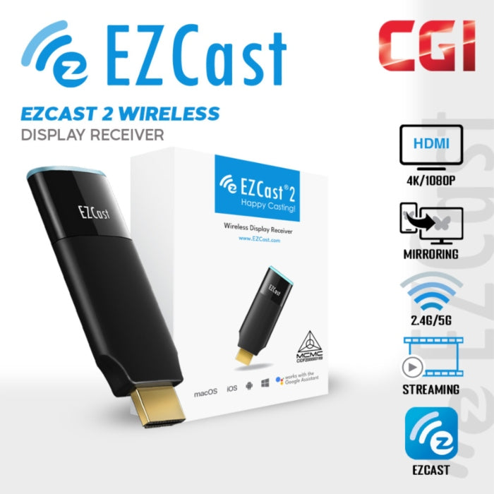 Ezcast hdmi dongle wifi display receiver