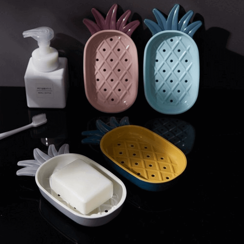 Pineapple shaped soap dish