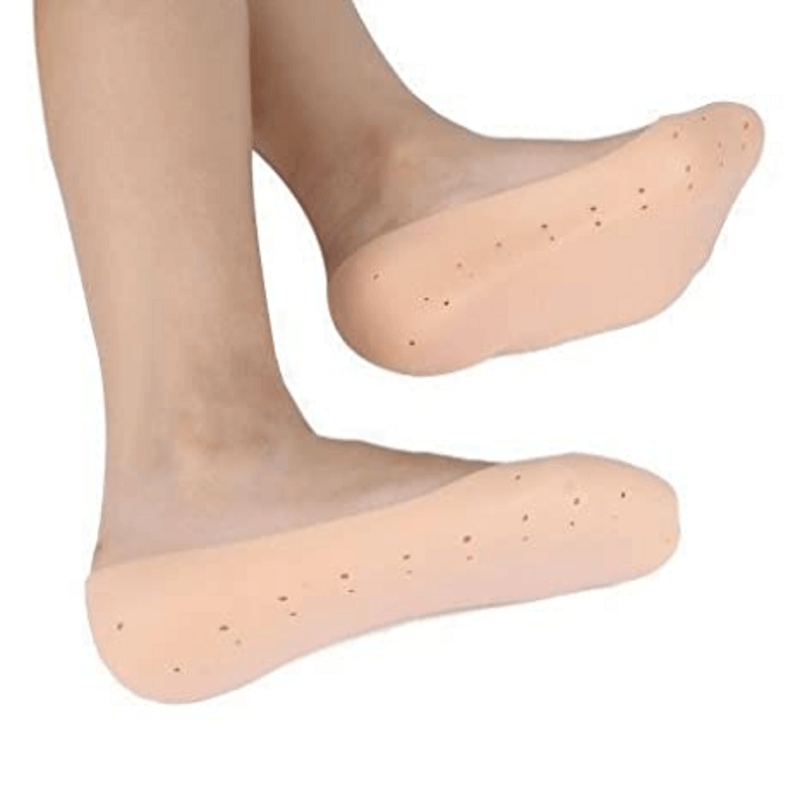 Moisturizing anti-crack silicone socks