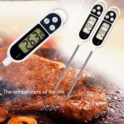 Digital food temperature reader