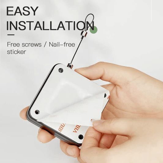 Self adhesive door closer