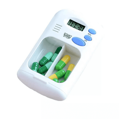 Electronic timing medicine organizer