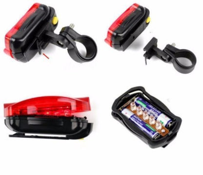 5 led rear tail bicycle back light