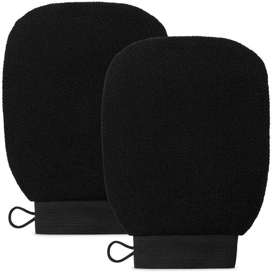 Exfoliating gloves massage brush sponge mitt