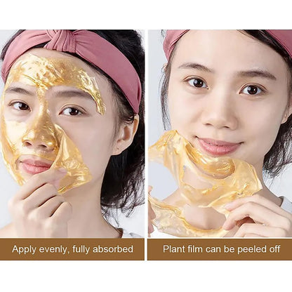 Retinol snake venom gold mask