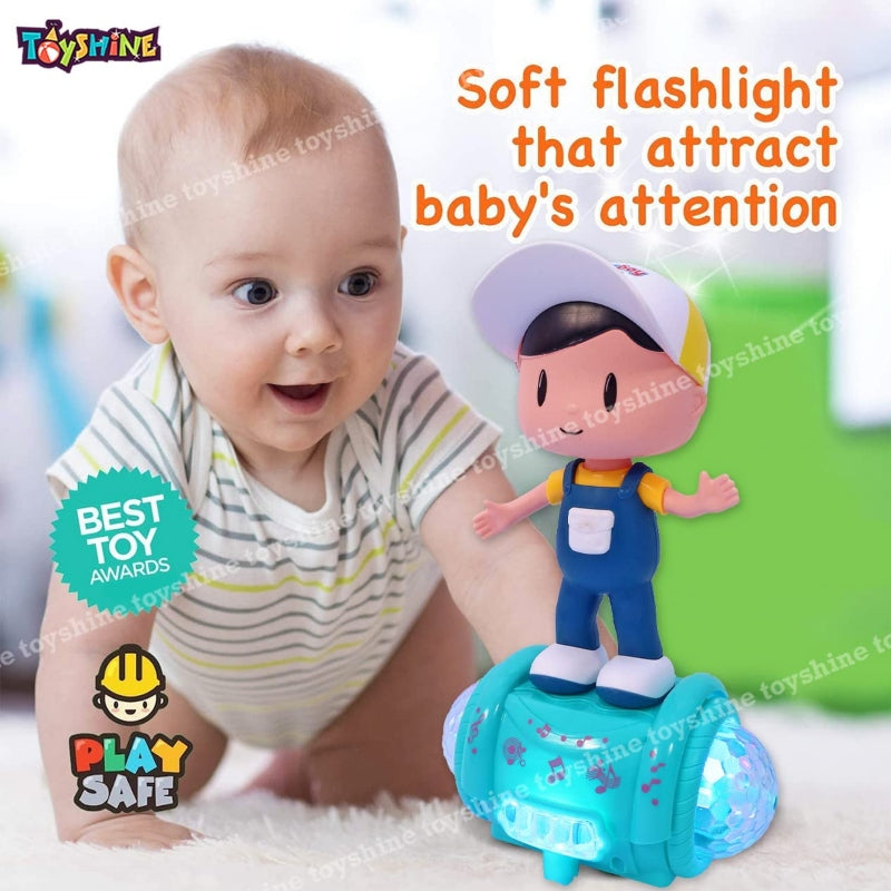 Battery operated skate boy with light  sounds