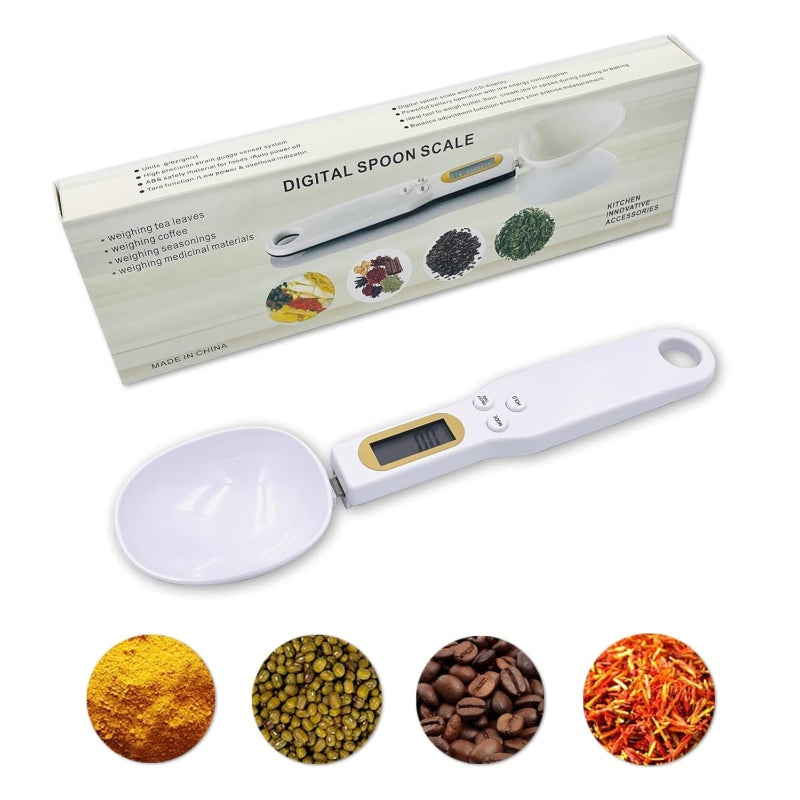 Digital spoon scale with display