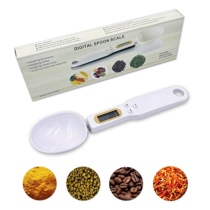 Digital spoon scale with display