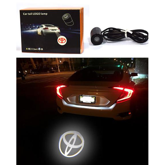 Laser led tail logo lamp - toyota