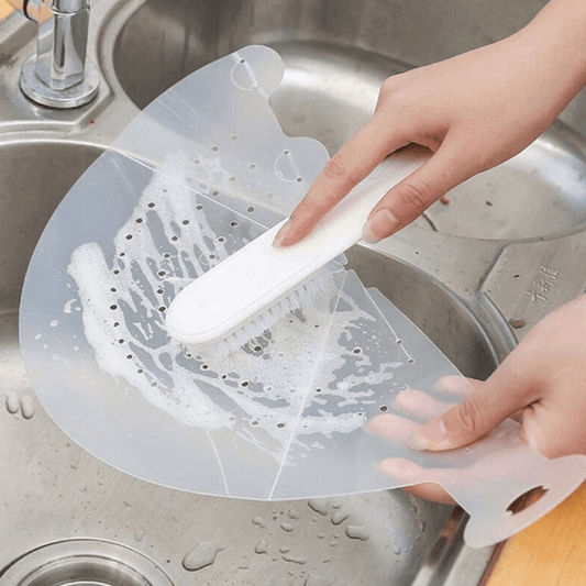 4 pcs kitchen foldable filter drainer suction sink storage basket