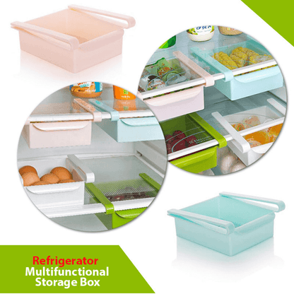 Multi-functional fridge box sliding fridge drawer