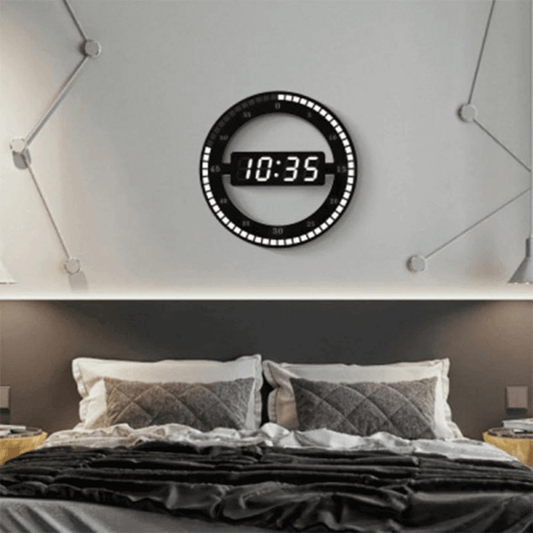 Digital led desktop / wall clock