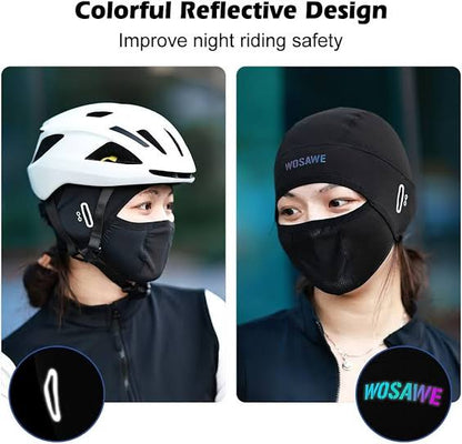 Cap sport face mask windproof cycling hood