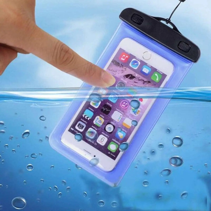 Waterproof phone pouch cover for travel