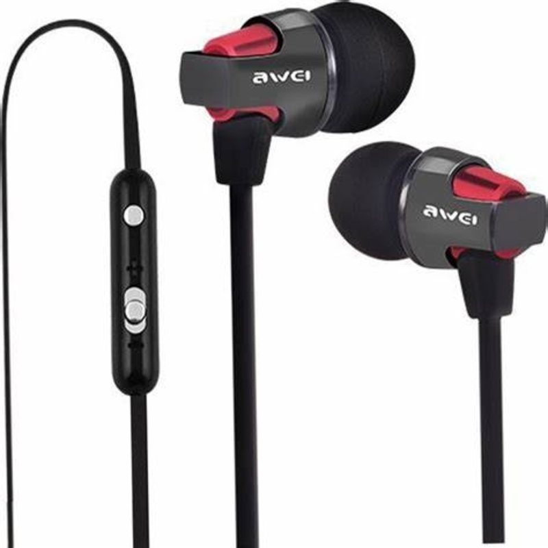 Awei es-860i wired 3.5mm jack in-ear earphone