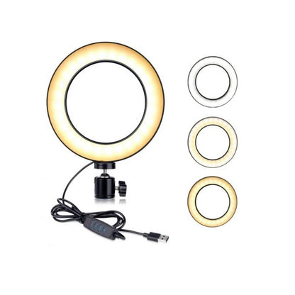 20cm led studio camera ring light photography