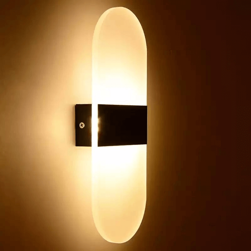 Led acrylic wall lamp