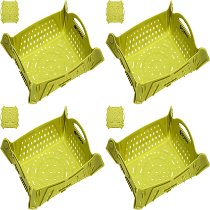 Nave foldable colander sink mat