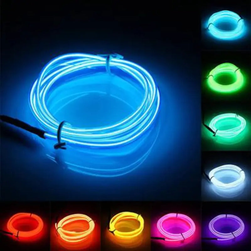 Wire flash rope, led strip, flexible neon lamp, glow string