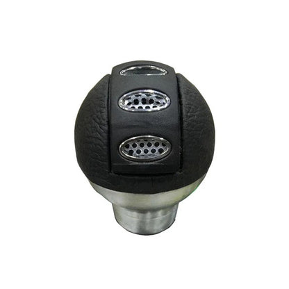 Gear knob - black & silver