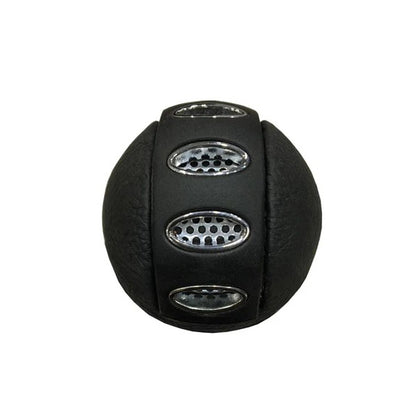 Gear knob - black & silver