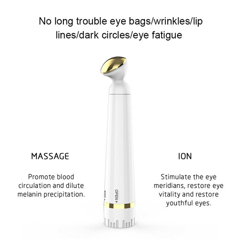 Mini electric eye massage pen device