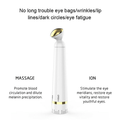 Mini electric eye massage pen device