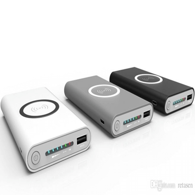 3-in-1 6000mah portable wireless charging power bank