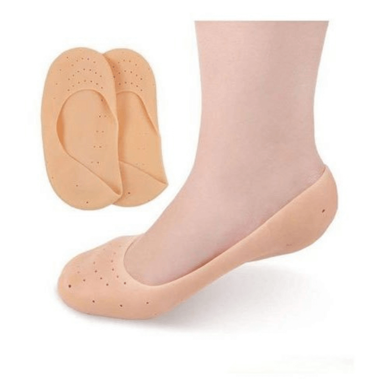 Moisturizing anti-crack silicone socks