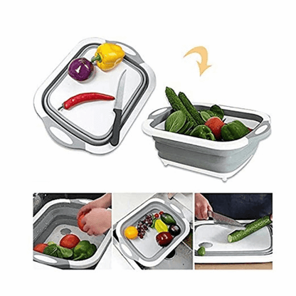 3 in 1 board with colander foldable multi-function