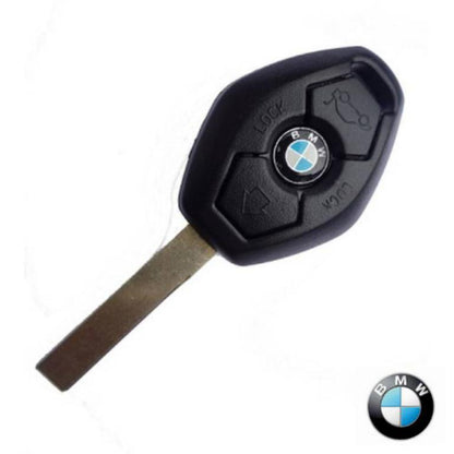 3 button key shell case cover fit for bmw 3 5 series