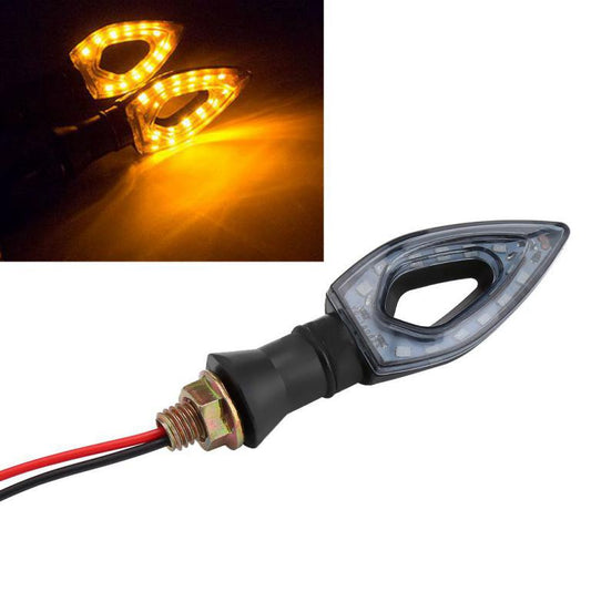 2 pcs 12 led turn signal for motorcycle