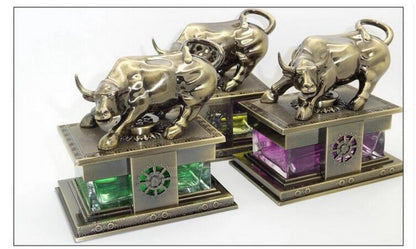 Wall street bull car perfume bottle bull style