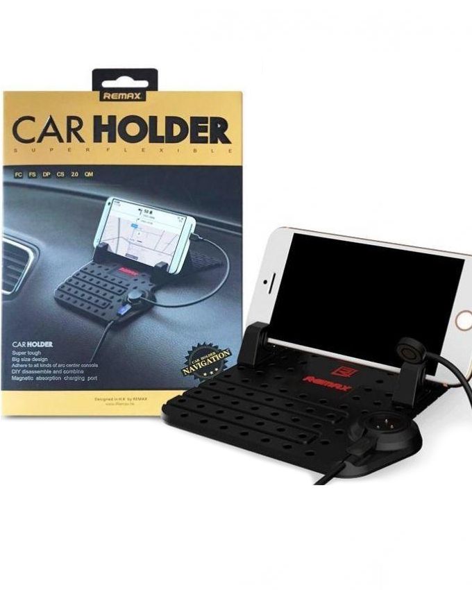 Universal mobile car phone holder and charger a