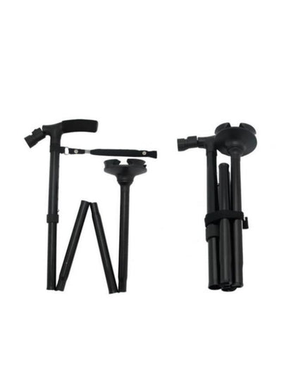 new folding walking stick cane + led lightz