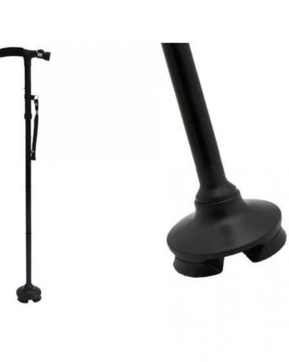 new folding walking stick cane + led lightz