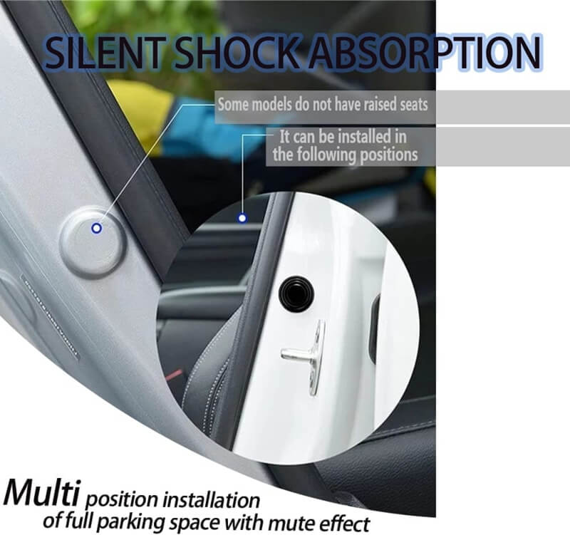 24 pcs Self Adhesive Car Door Shock Absorbers