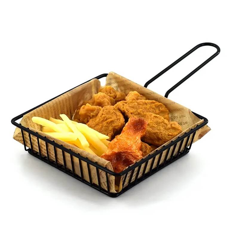 Big square fries bucket