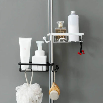 1 layer kitchen faucet tap caddy rack - black