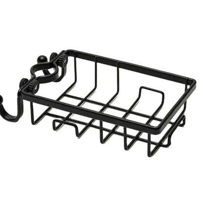 1 layer kitchen faucet tap caddy rack - black