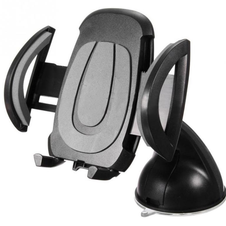 Car windscreen suction mount mobile phone holder stand