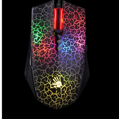 A70 6200 cpi ultra activated light strike gaming wired mouse