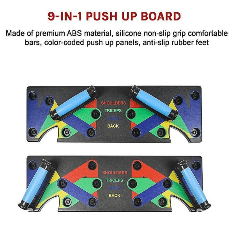 9 in 1 push up board yoga bands fitness workout