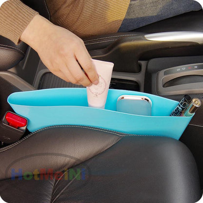 Car seat pockets storage organizer box pair