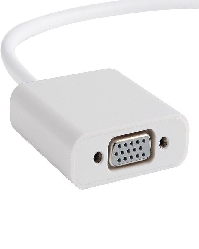 Thunderbolt mini display port dp to vga cable