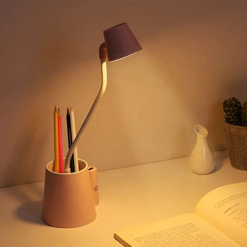 Small usb rechargeable desk lamp for kids