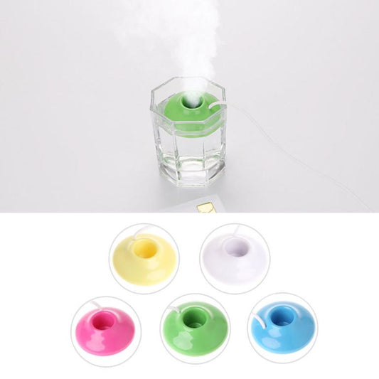 Mini usb humidifier air purifier aroma home office car