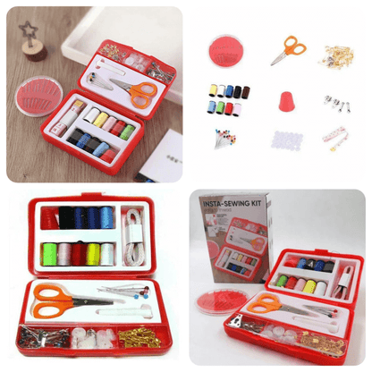 Sewing kit box plastic